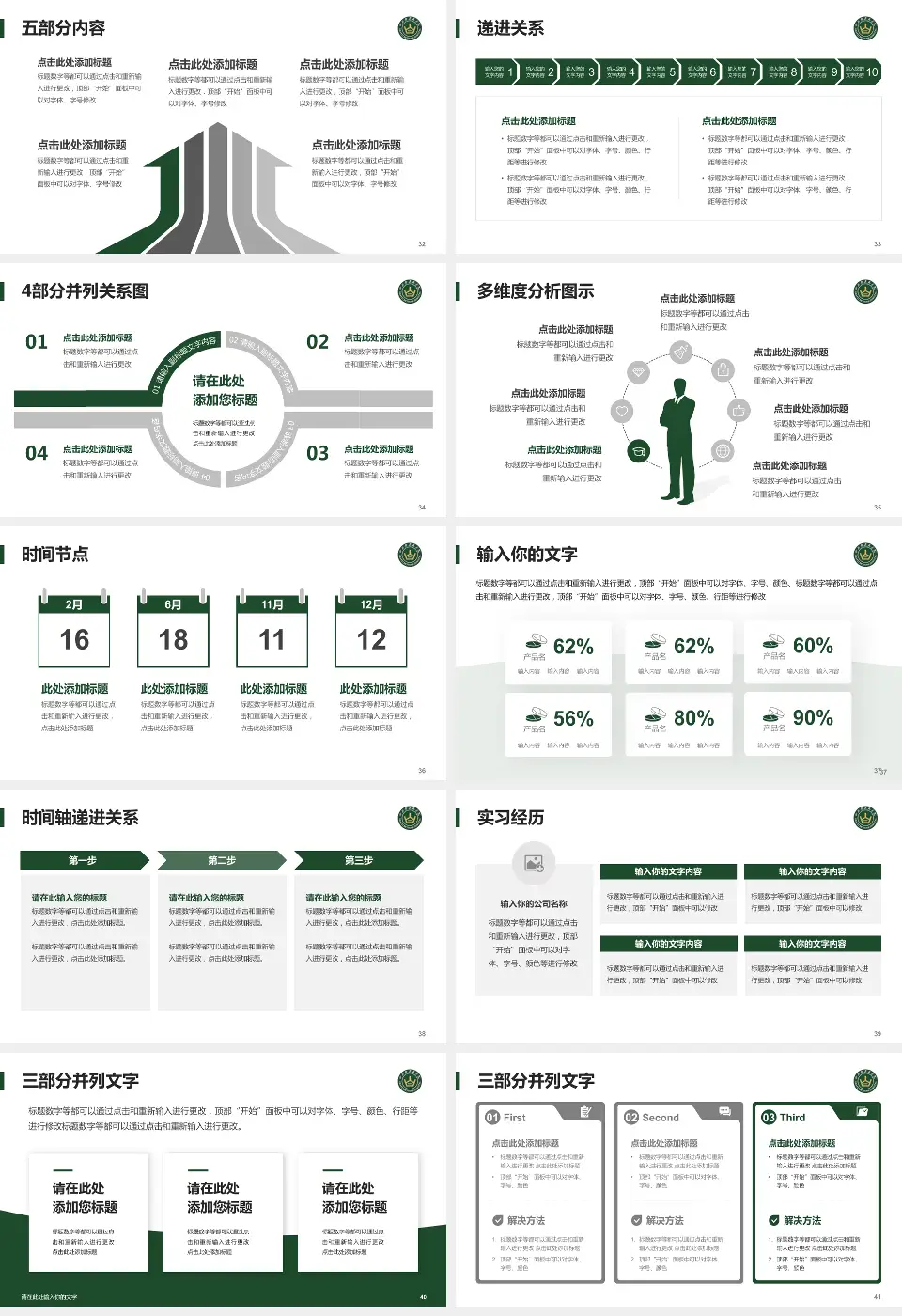 山西大医院品管圈PDCA演示专用PPT模板16:9格式幻灯片预览图5