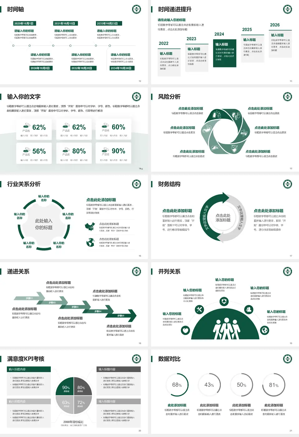 龙口市南山医院病例分享与讨论PPT模板16:9格式幻灯片预览图3