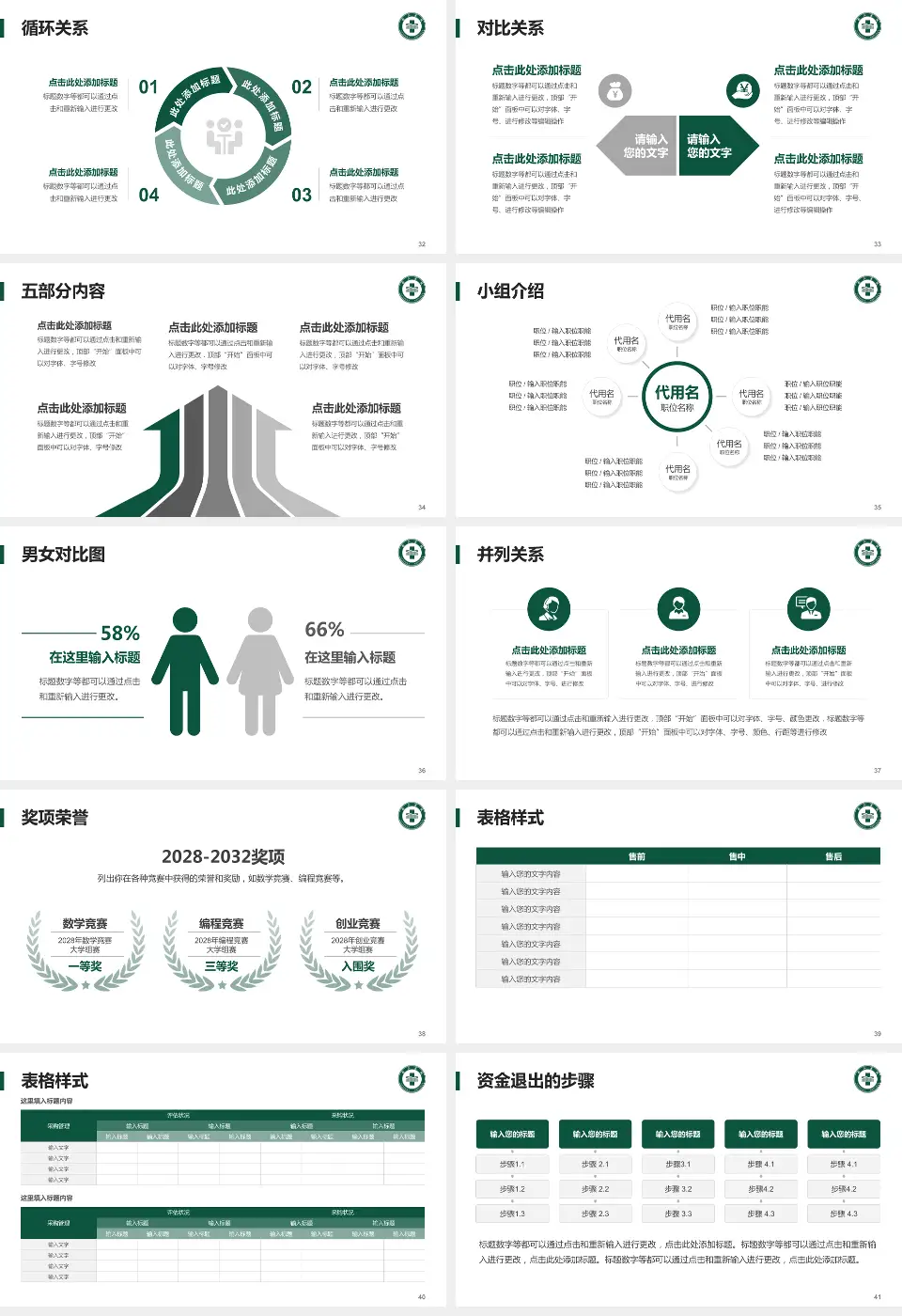 龙口市南山医院医院简介/日常通用PPT模板16:9格式幻灯片预览图5