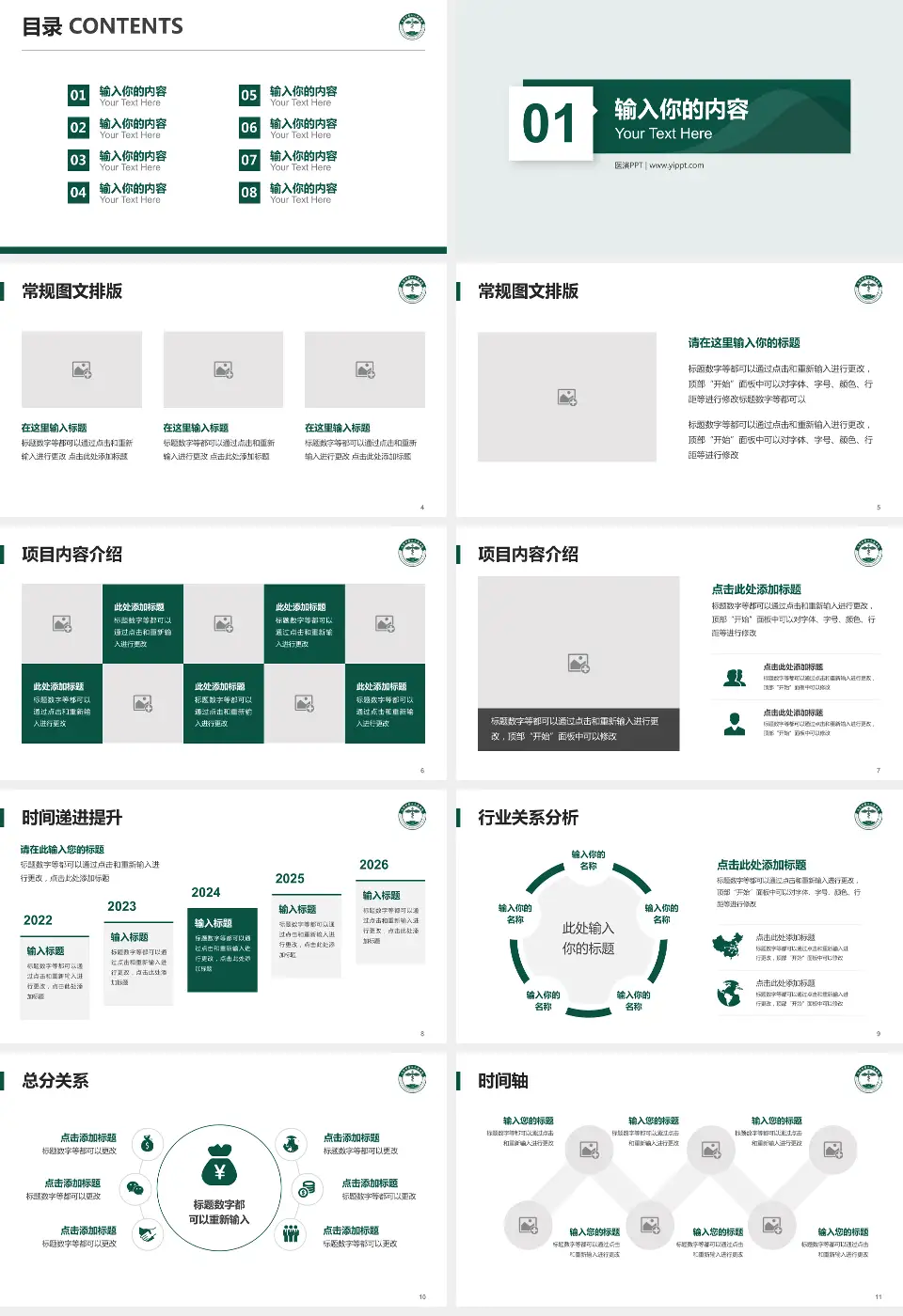 大同市第三人民医院财务与预算报告PPT模板16:9格式幻灯片预览图2