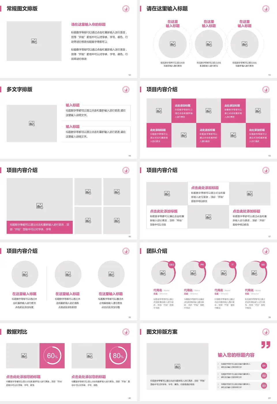 晋中市妇幼保健院品管圈PDCA演示专用PPT模板16:9格式幻灯片预览图3