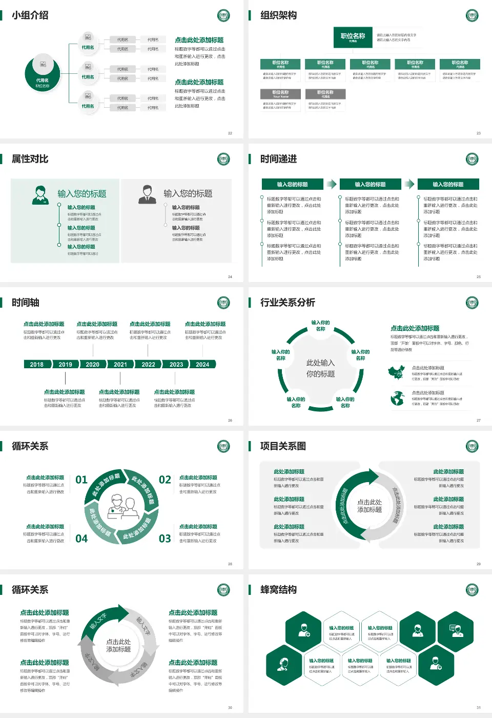 青岛市胶州中心医院品管圈PDCA演示专用PPT模板16:9格式幻灯片预览图4