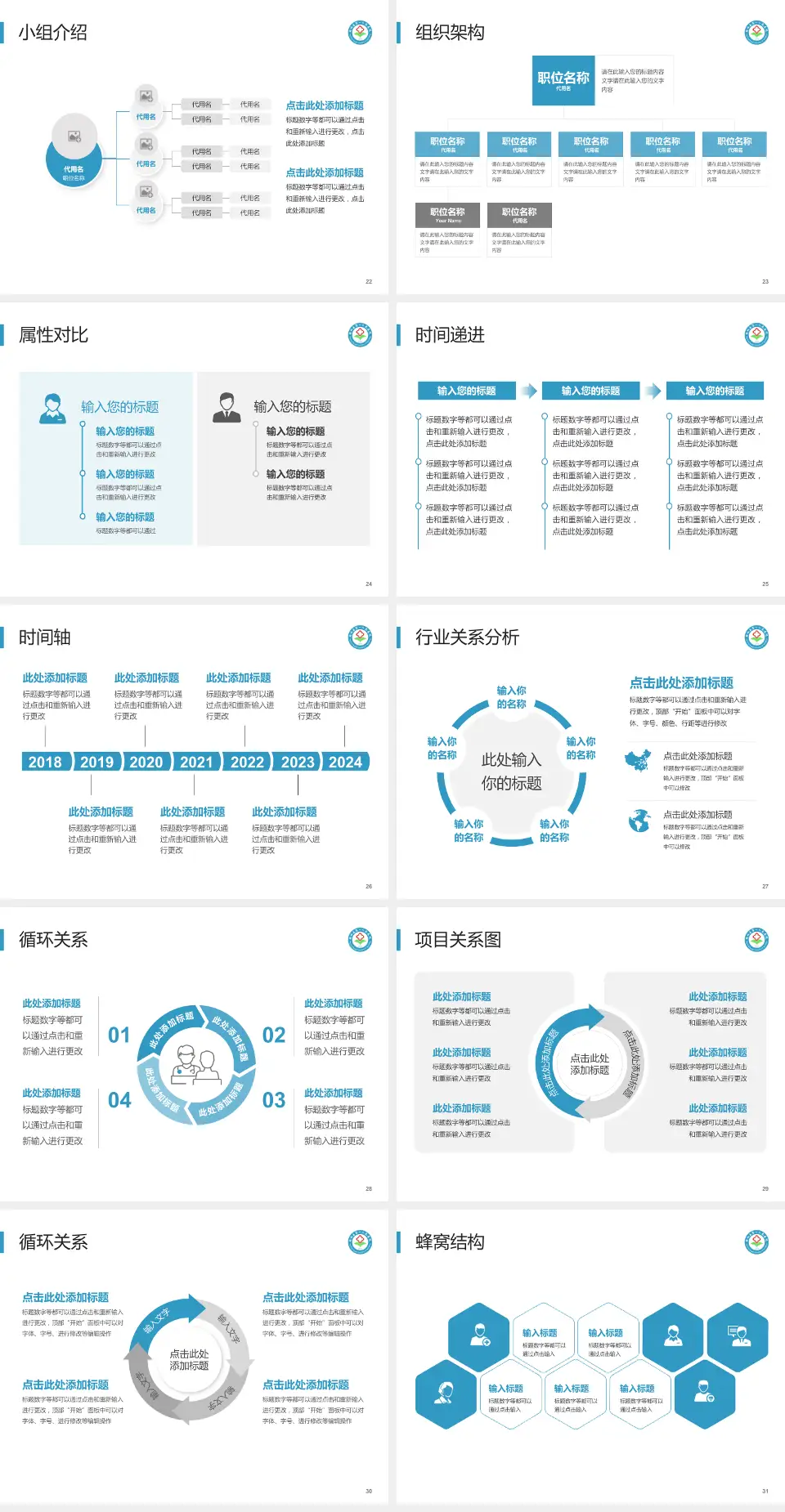 郯城县第一人民医院品管圈PDCA演示专用PPT模板4:3格式幻灯片预览图4