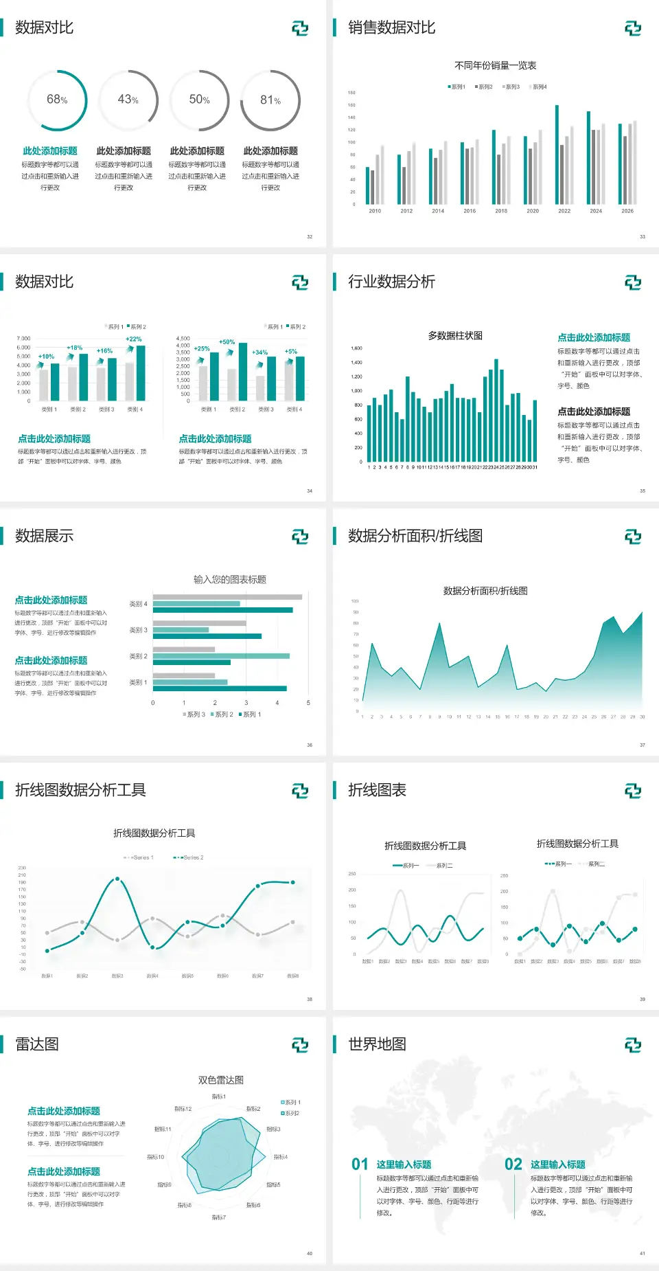 临汾市中心医院会议与研讨会PPT模板4:3格式幻灯片预览图5