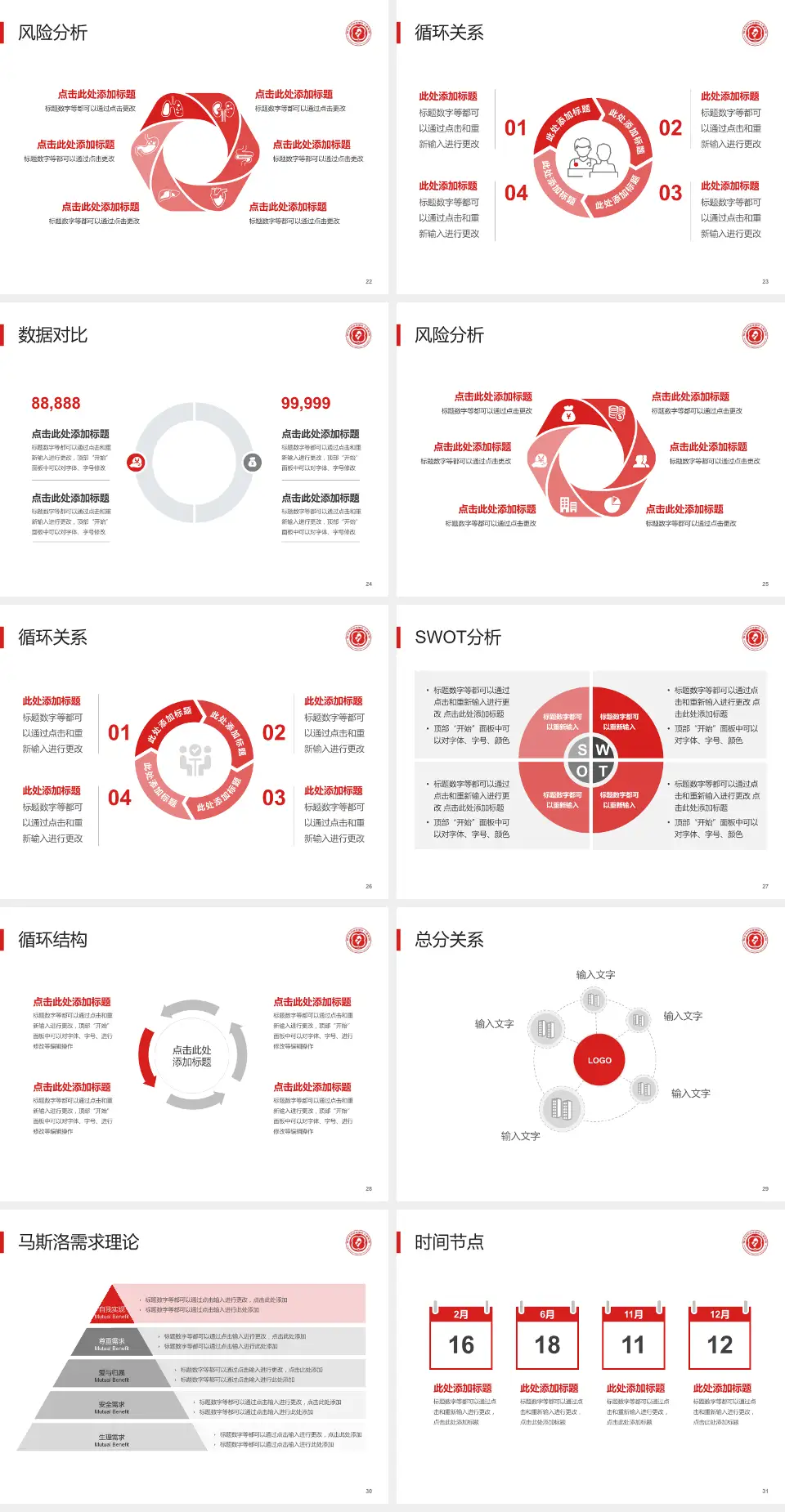 临汾市妇幼保健院科研成果展示PPT模板4:3格式幻灯片预览图4