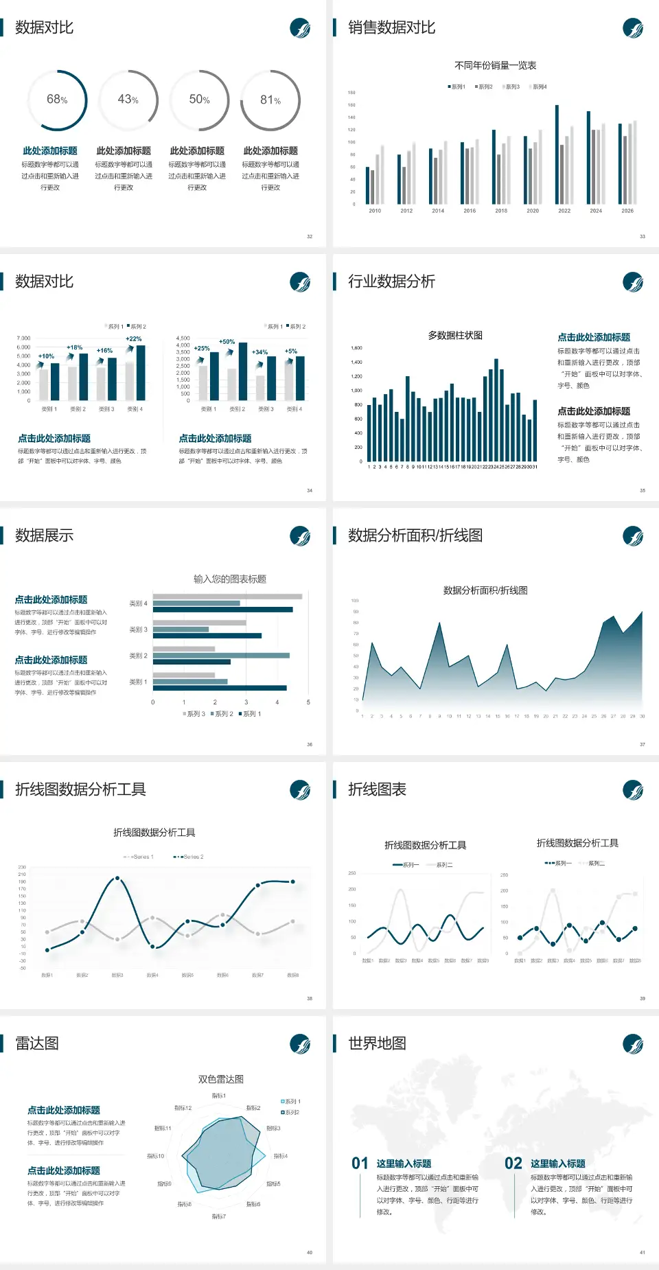 忻州市人民医院会议与研讨会PPT模板4:3格式幻灯片预览图5