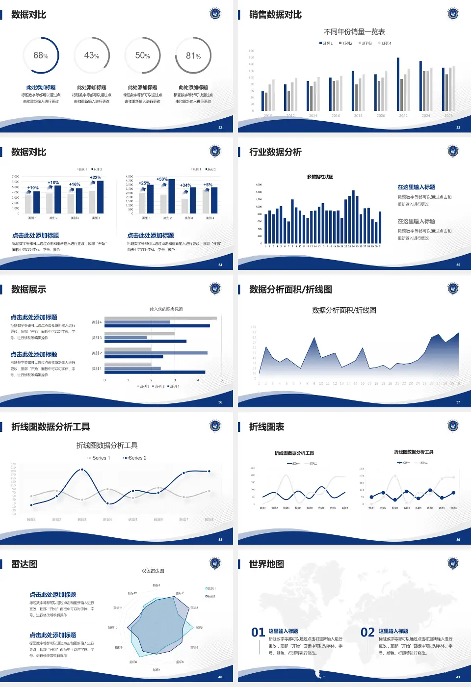 中国人民解放军中部战区空军医院会议与研讨会PPT模板16:9格式幻灯片预览图5