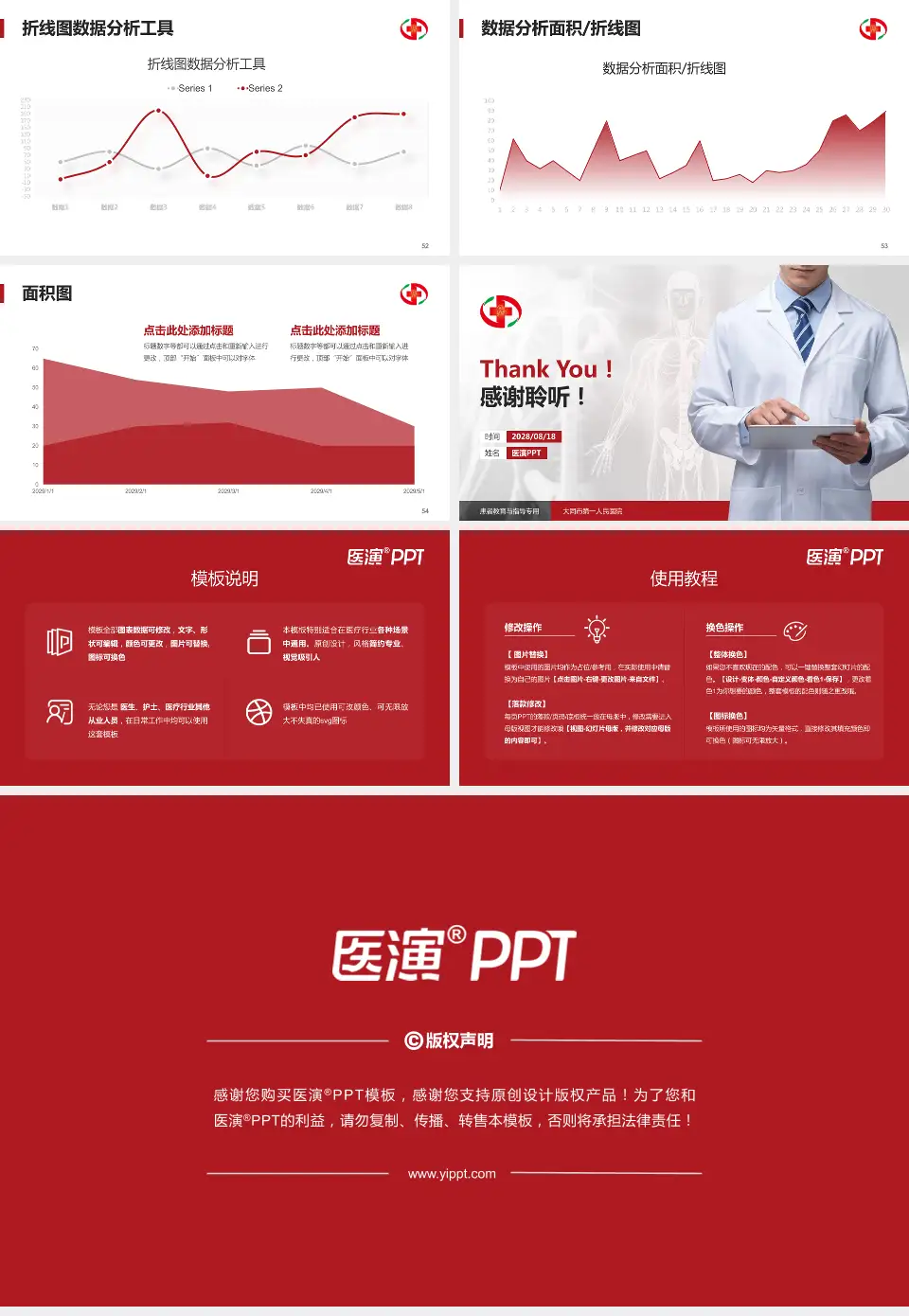 大同市第一人民医院患者教育与指导PPT模板16:9格式幻灯片预览图7