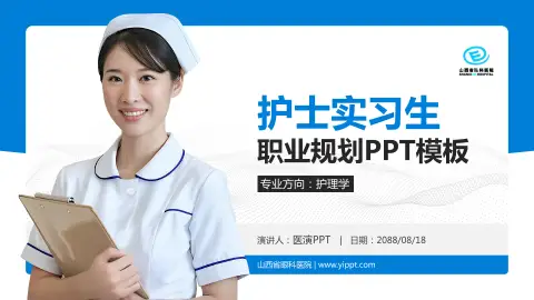 山西省眼科医院护理专业职业生涯规划PPT模板