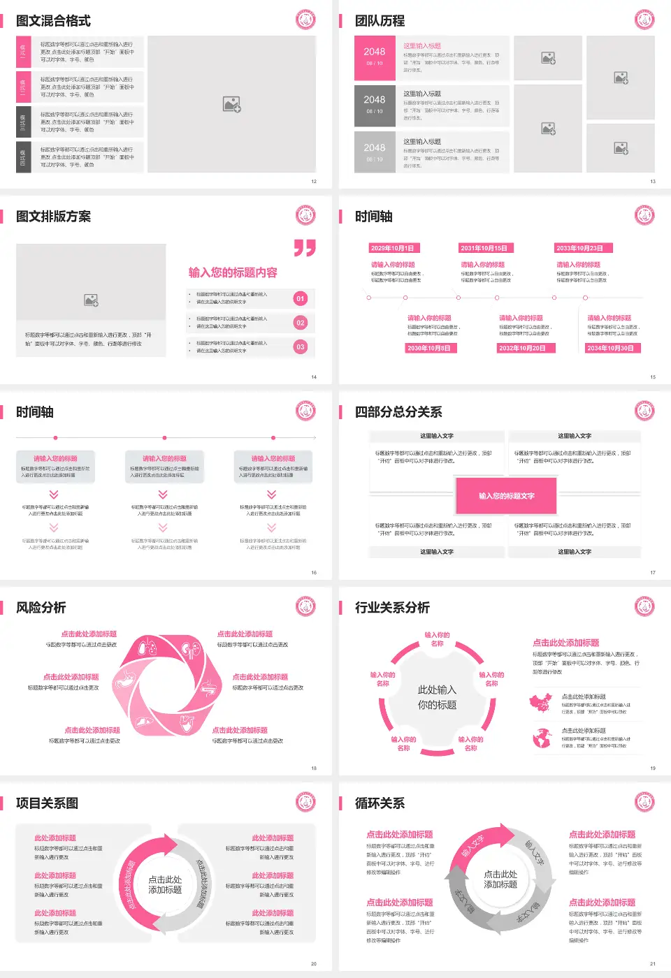 忻州市妇女儿童医院项目申请与汇报PPT模板16:9格式幻灯片预览图3