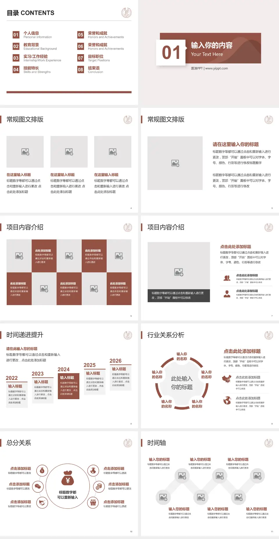 太原市人民医院财务与预算报告PPT模板4:3格式幻灯片预览图2