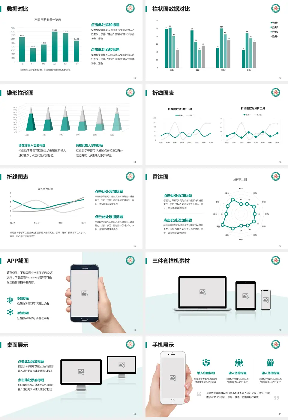 大同市第五人民医院医院管理报告PPT模板16:9格式幻灯片预览图6