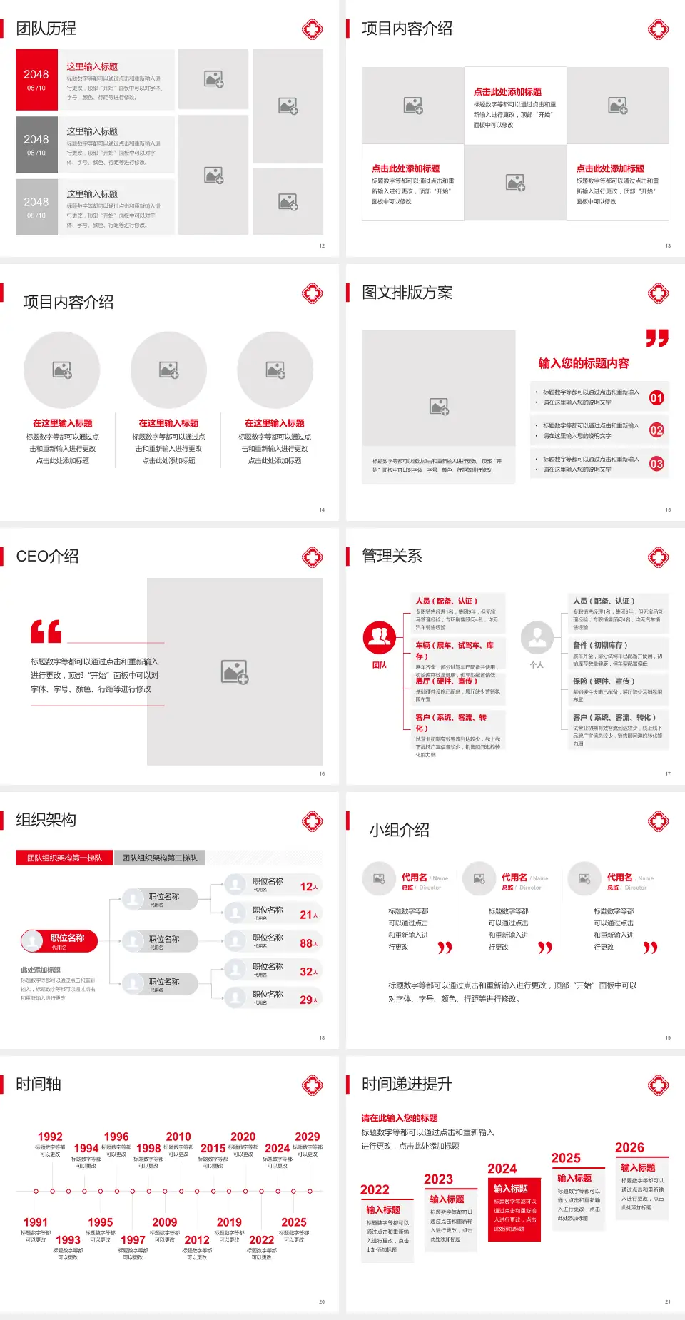 五四一总医院医院管理报告PPT模板4:3格式幻灯片预览图3