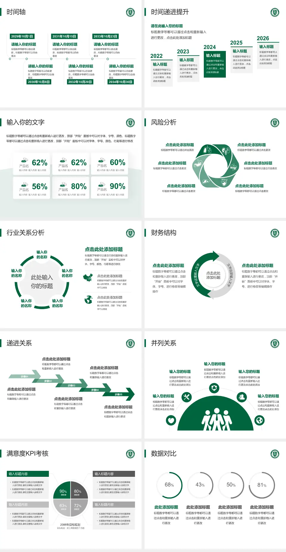 青岛市市立医院东院病例分享与讨论PPT模板4:3格式幻灯片预览图3