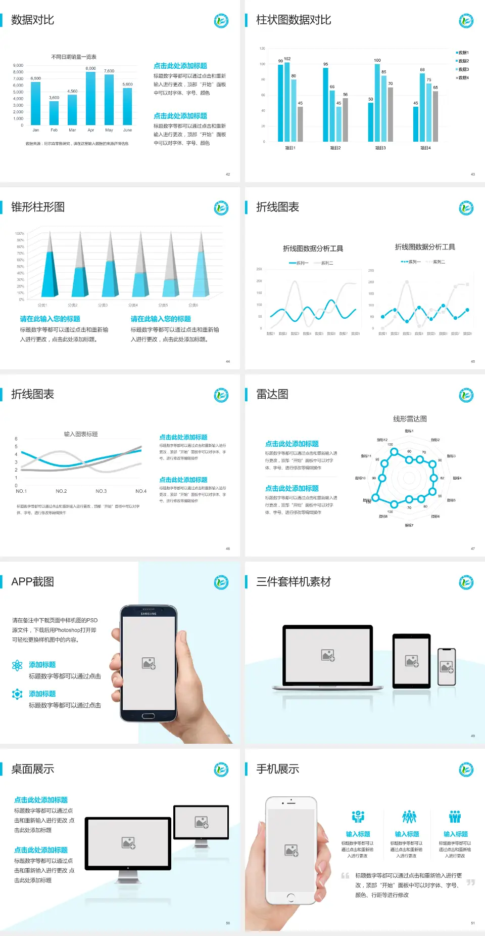 邹城市人民医院医院管理报告PPT模板4:3格式幻灯片预览图6