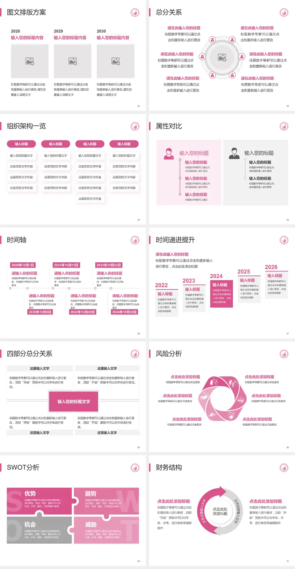 晋中市妇幼保健院护理专业职业生涯规划PPT模板4:3格式幻灯片预览图4