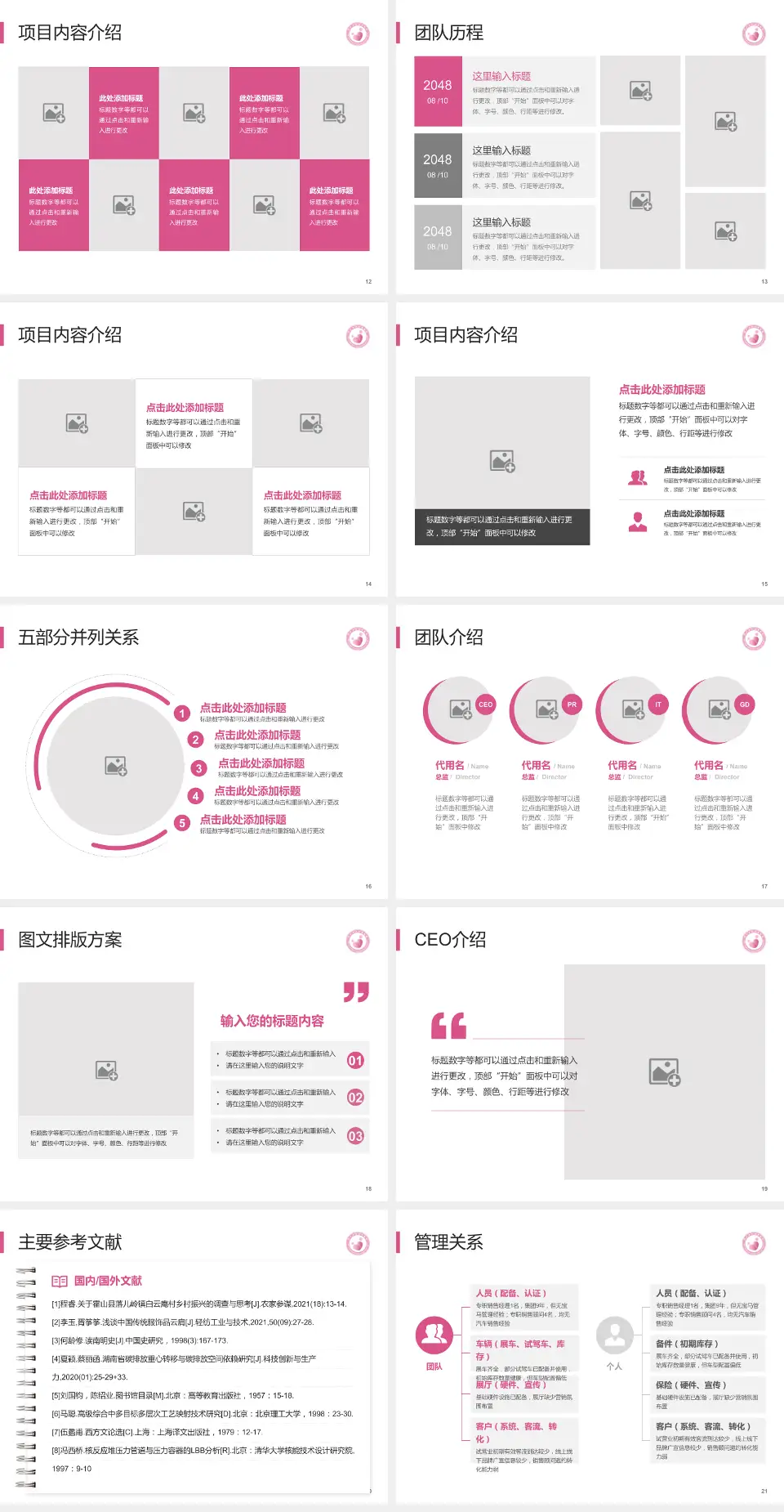 晋中市妇幼保健院医疗行业比赛专用PPT模板4:3格式幻灯片预览图3