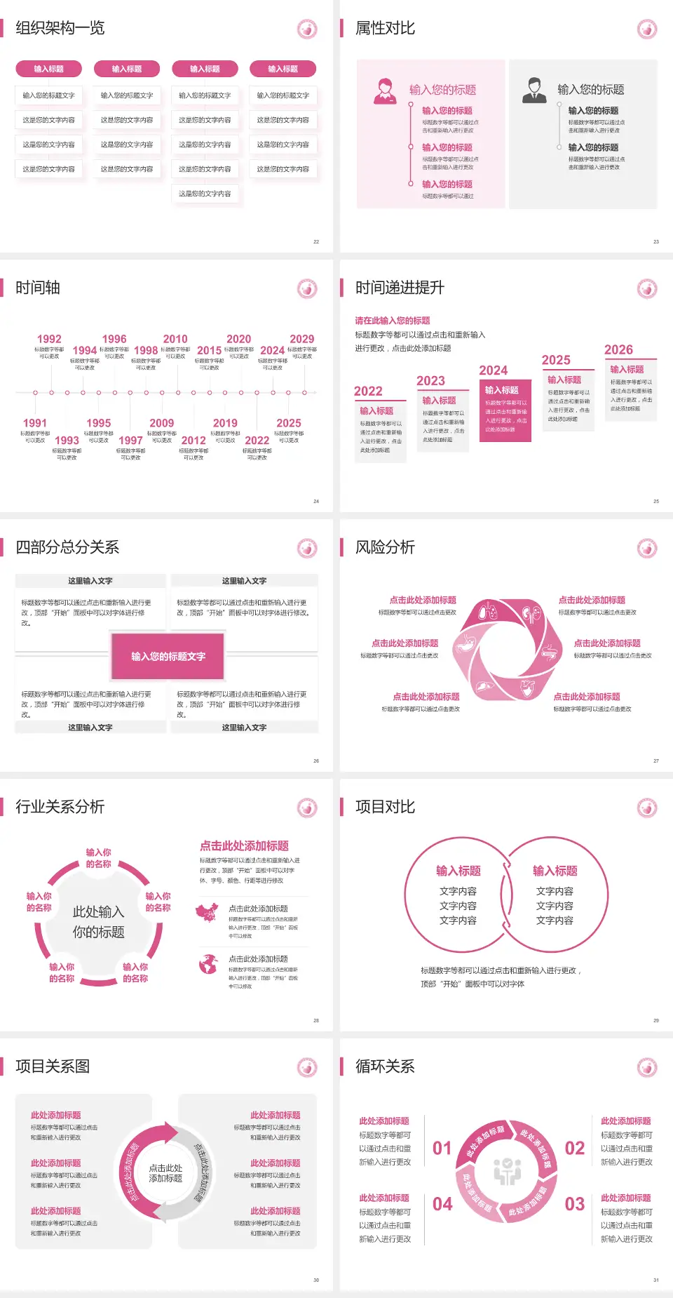 晋中市妇幼保健院医疗行业比赛专用PPT模板4:3格式幻灯片预览图4