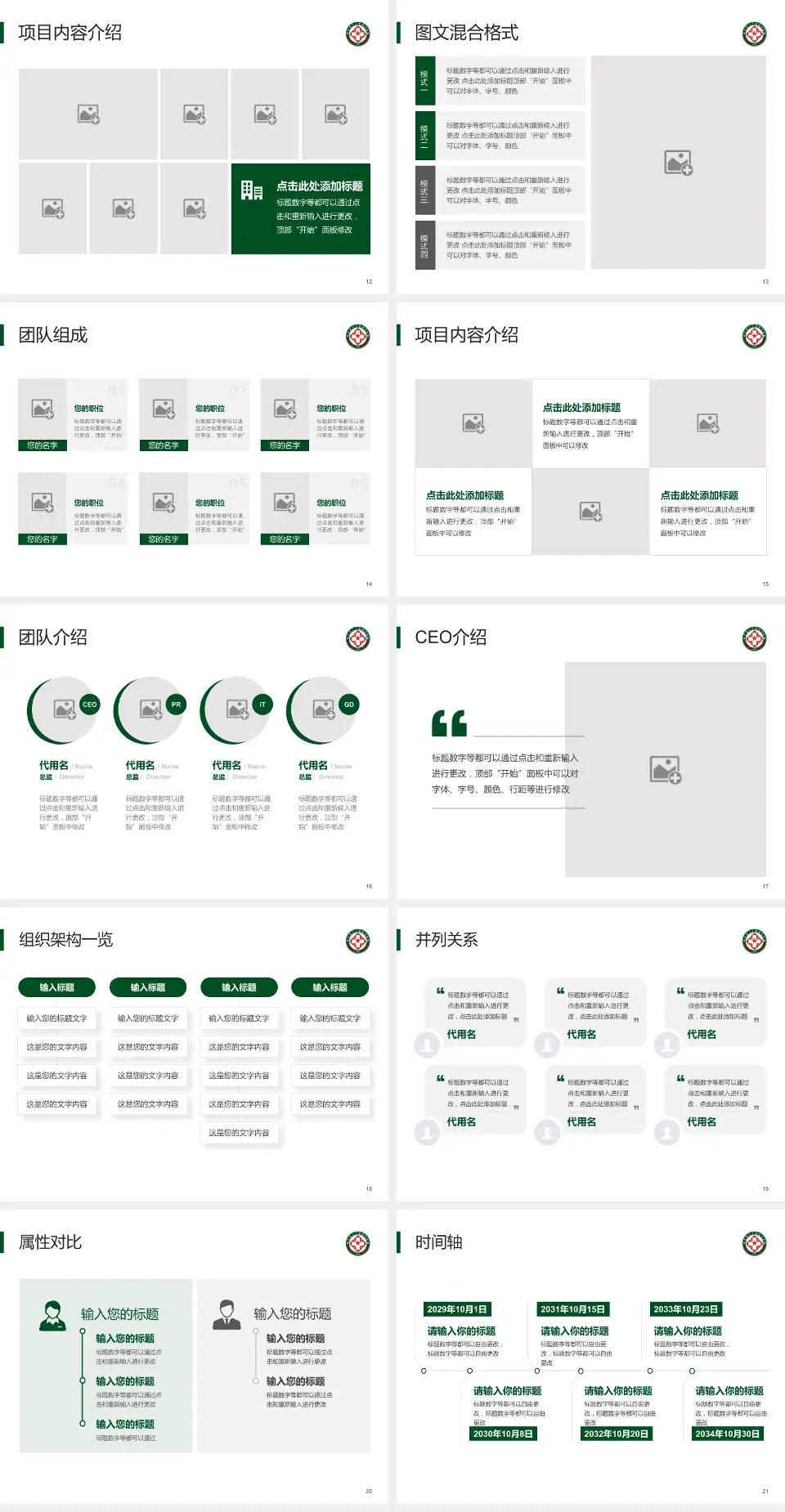 陆军第80集团军医院患者教育与指导PPT模板4:3格式幻灯片预览图3