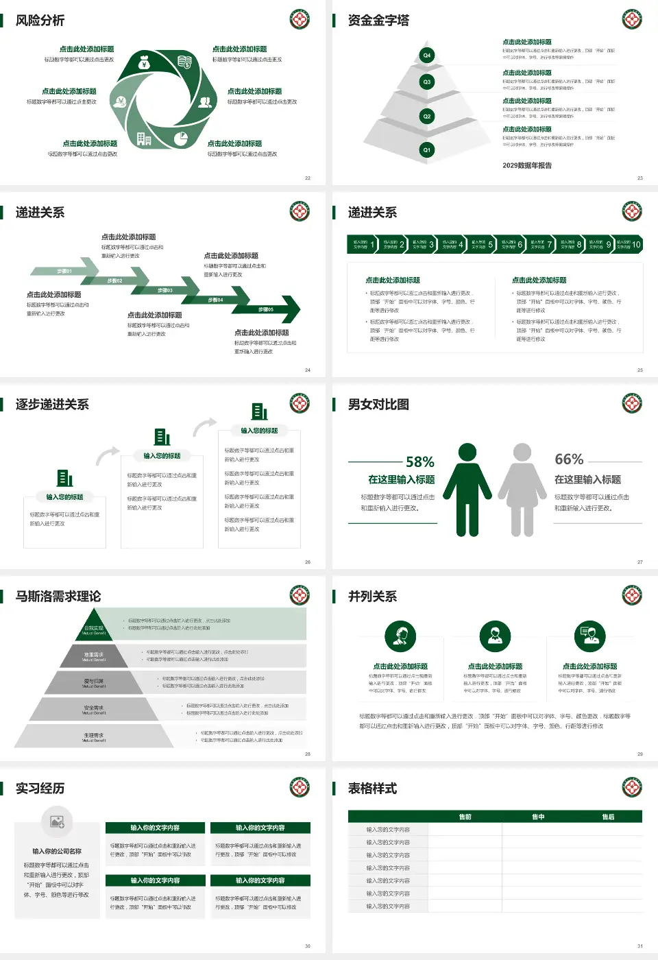 陆军第80集团军医院项目申请与汇报PPT模板16:9格式幻灯片预览图4