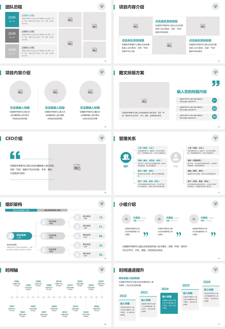 青岛大学附属心血管病医院医院管理报告PPT模板16:9格式幻灯片预览图3