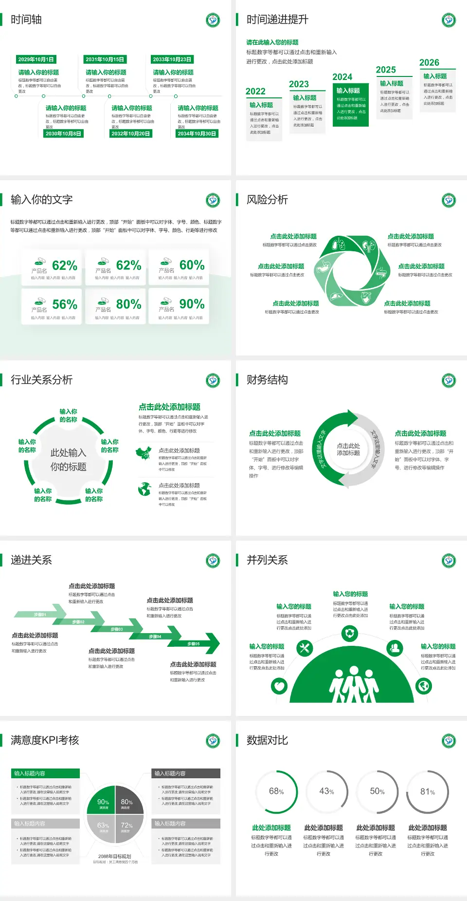 朔州市人民医院病例分享与讨论PPT模板4:3格式幻灯片预览图3