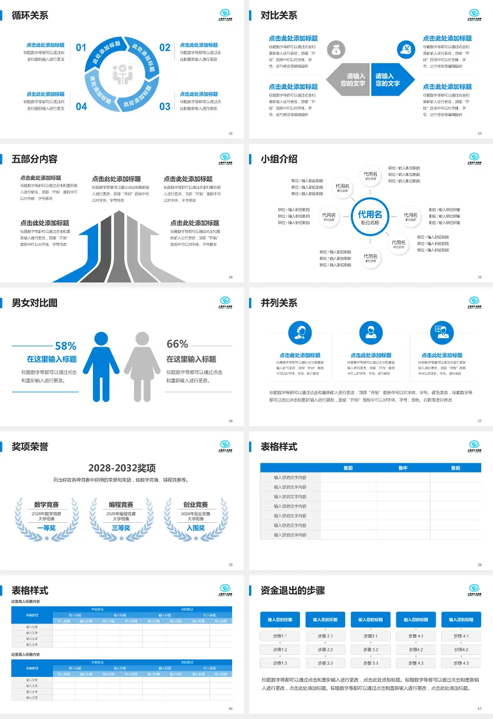 山西省眼科医院医院简介/日常通用PPT模板16:9格式幻灯片预览图5
