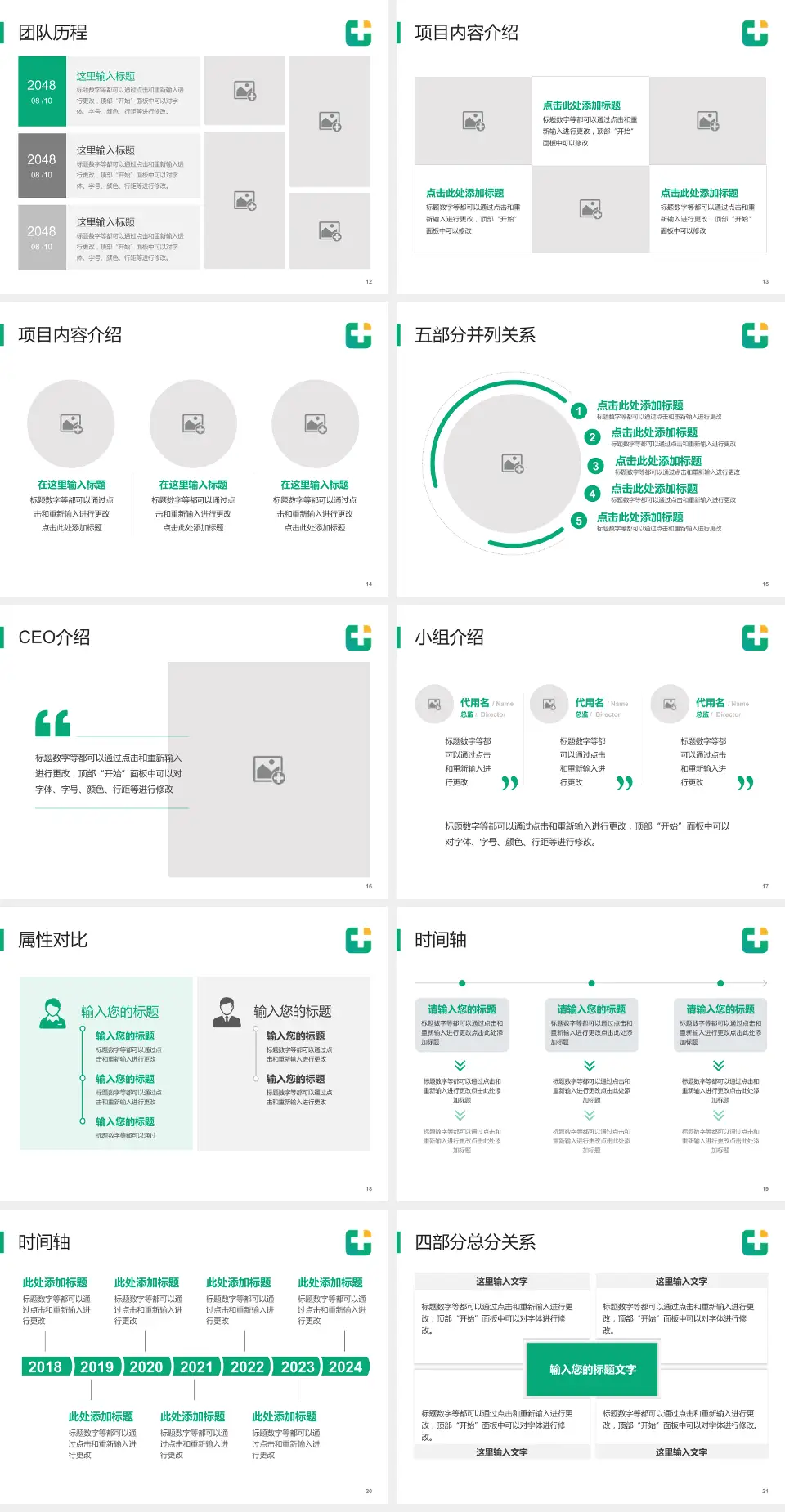 龙口市人民医院科研成果展示PPT模板4:3格式幻灯片预览图3