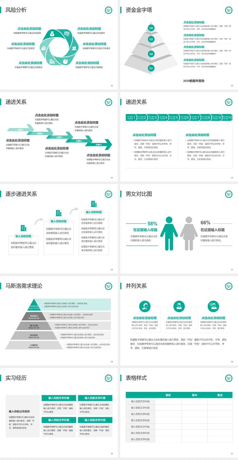 山西省人民医院项目申请与汇报PPT模板4:3格式幻灯片预览图4