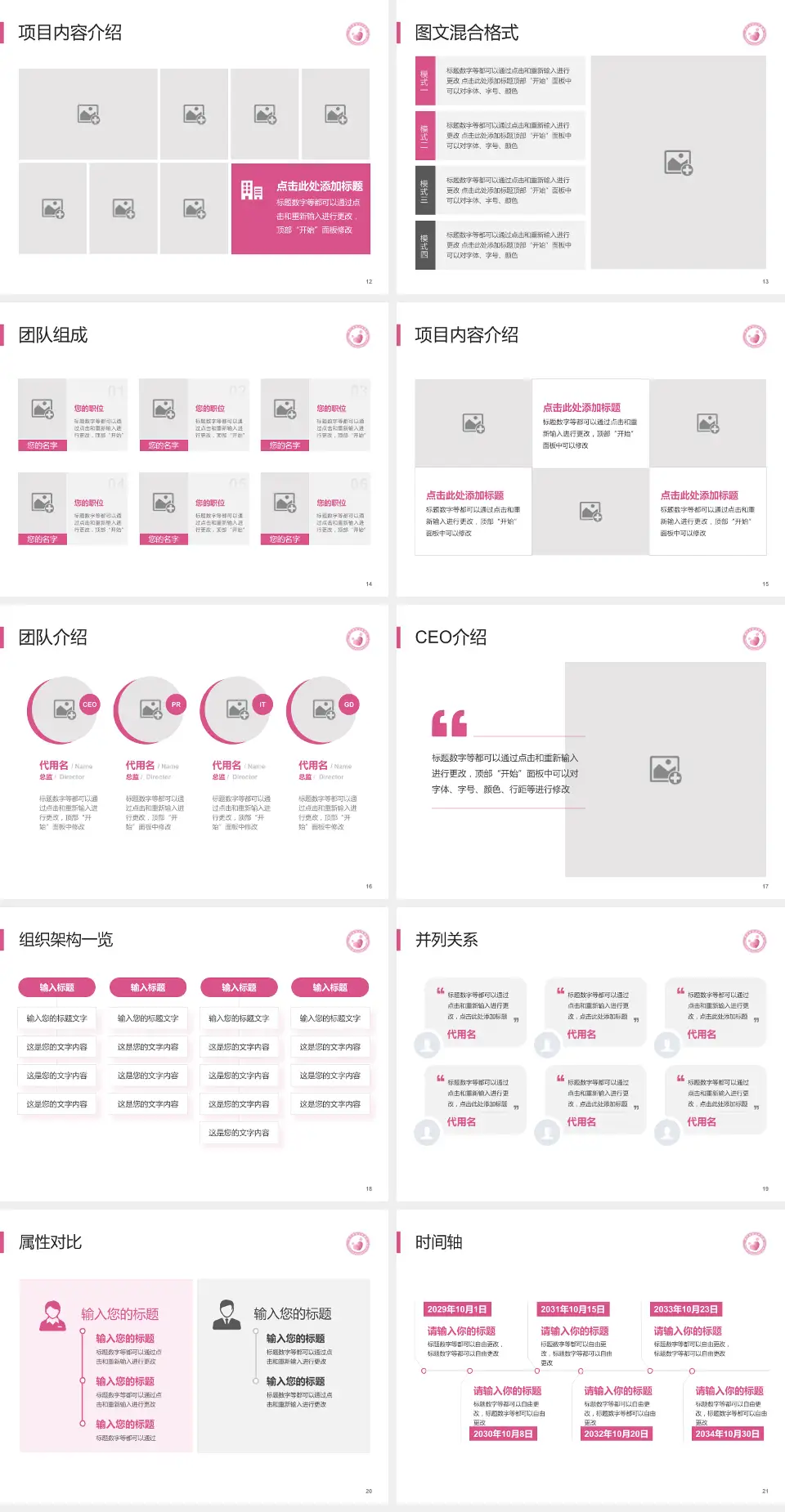 晋中市妇幼保健院患者教育与指导PPT模板4:3格式幻灯片预览图3