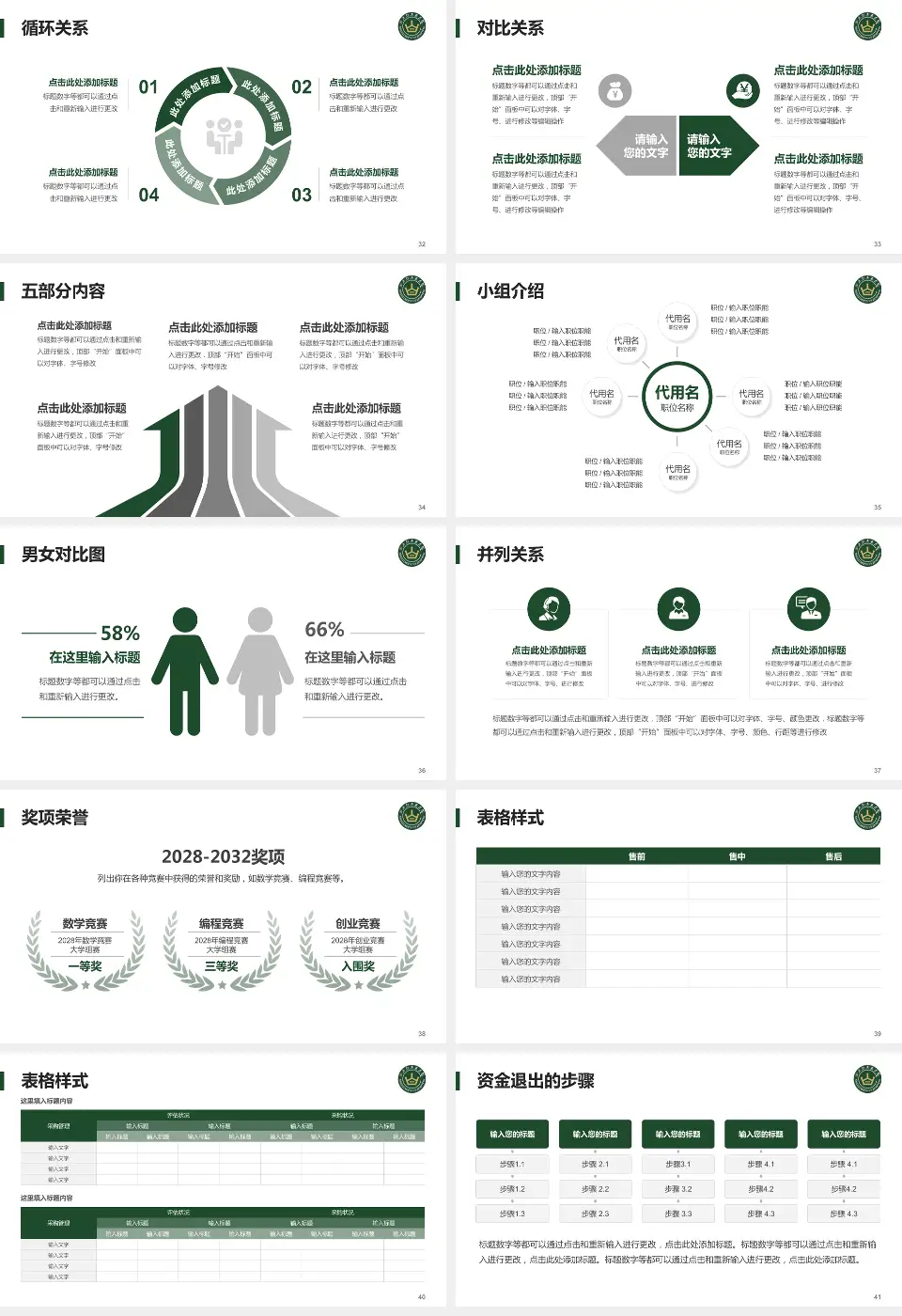 山西大医院医院简介/日常通用PPT模板16:9格式幻灯片预览图5