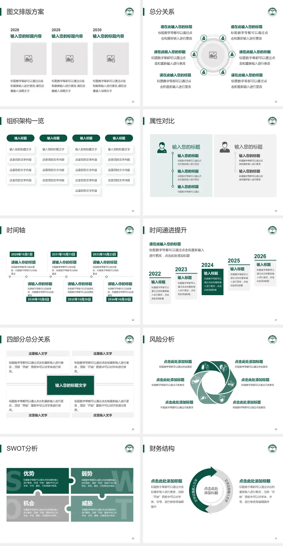 大同市第三人民医院护理专业职业生涯规划PPT模板4:3格式幻灯片预览图4