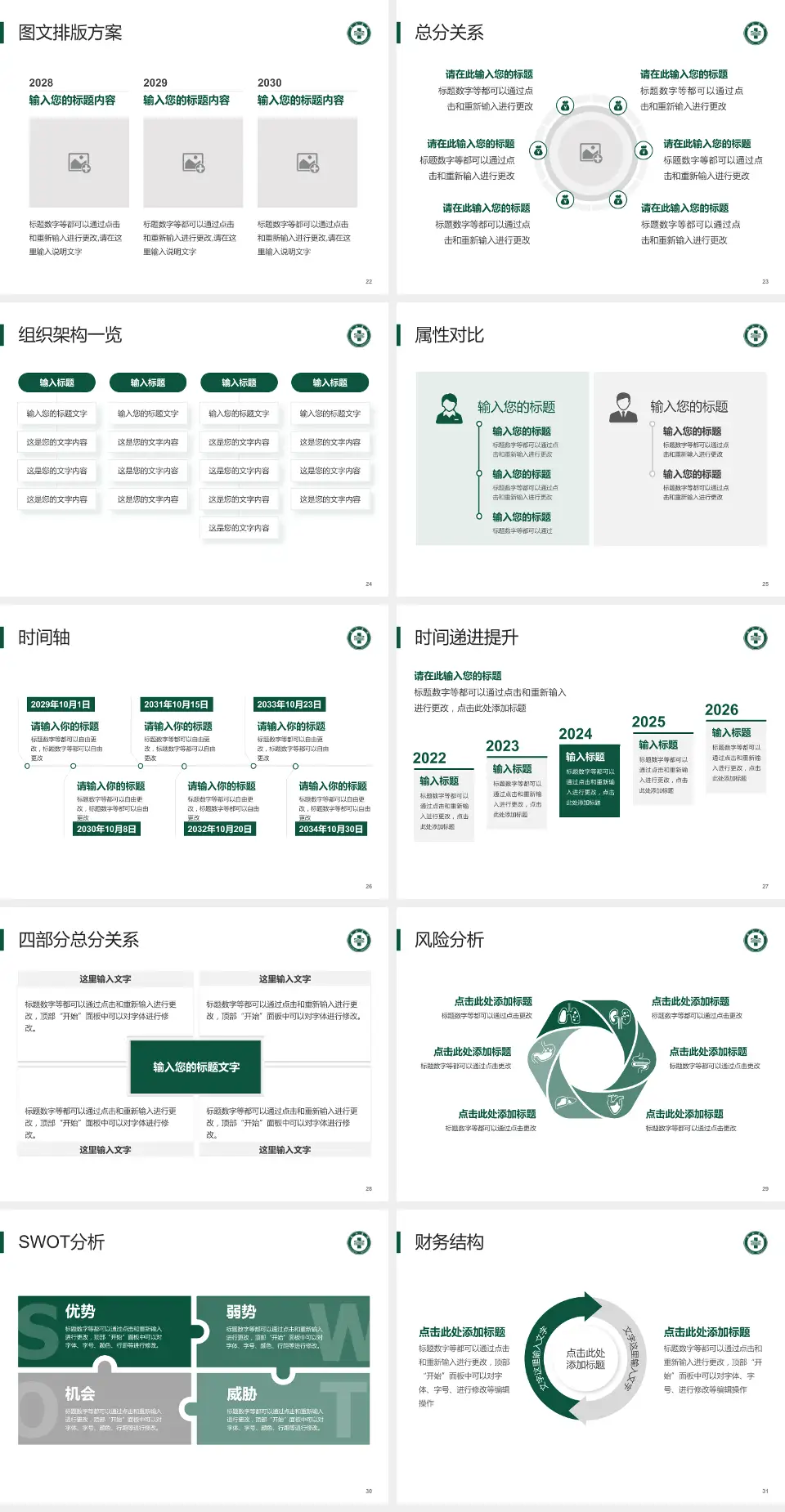 龙口市南山医院护理专业职业生涯规划PPT模板4:3格式幻灯片预览图4