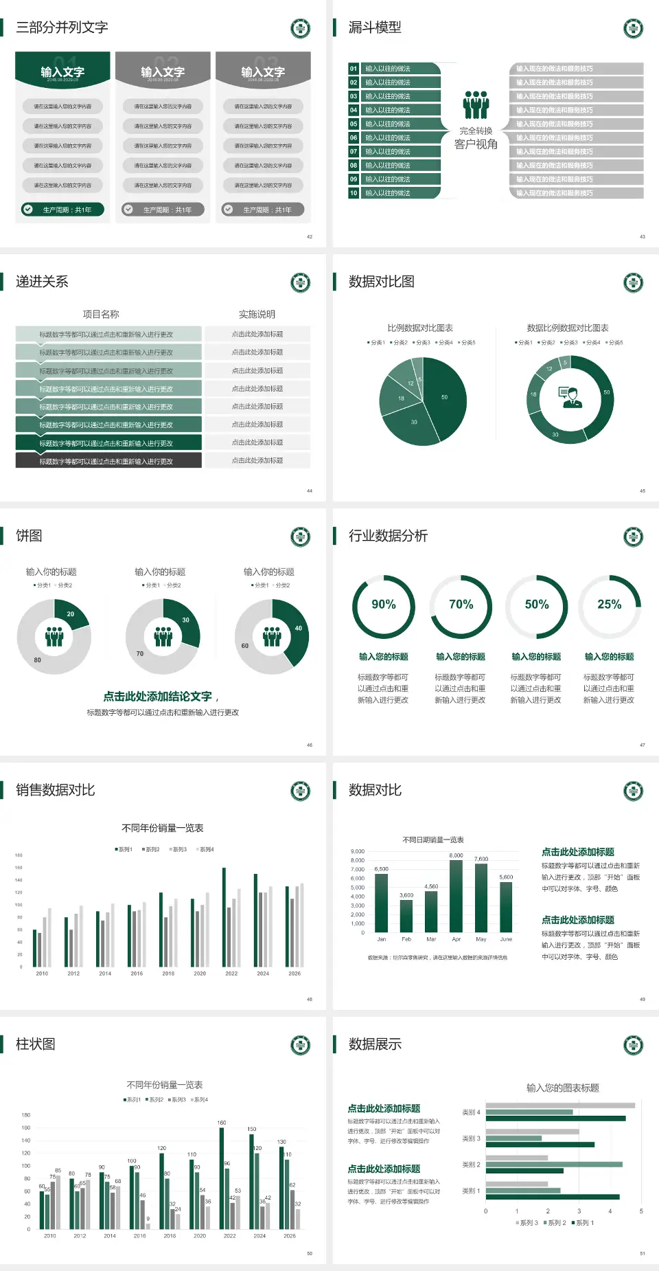 龙口市南山医院患者教育与指导PPT模板4:3格式幻灯片预览图6