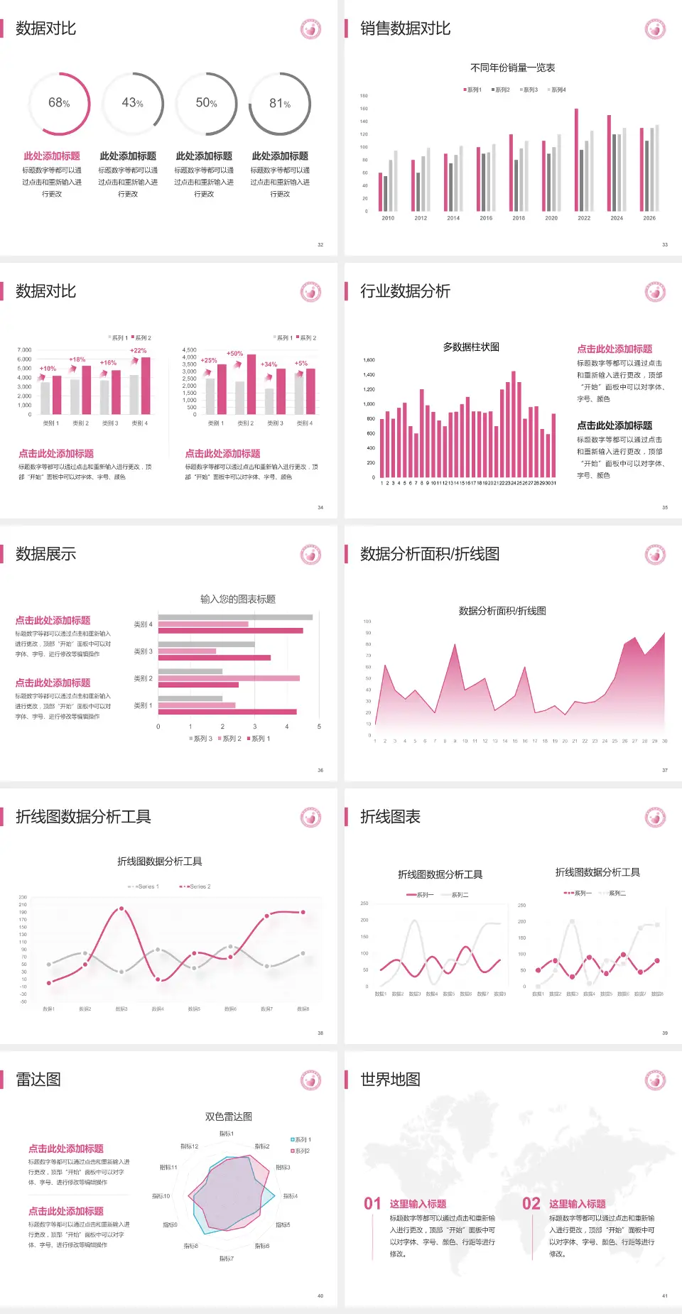 晋中市妇幼保健院会议与研讨会PPT模板4:3格式幻灯片预览图5