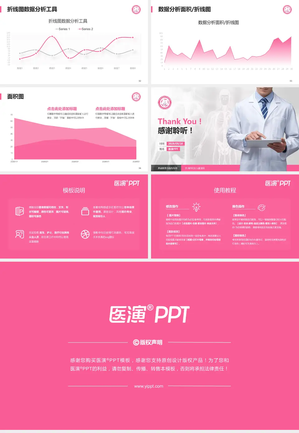 忻州市妇女儿童医院患者教育与指导PPT模板16:9格式幻灯片预览图7