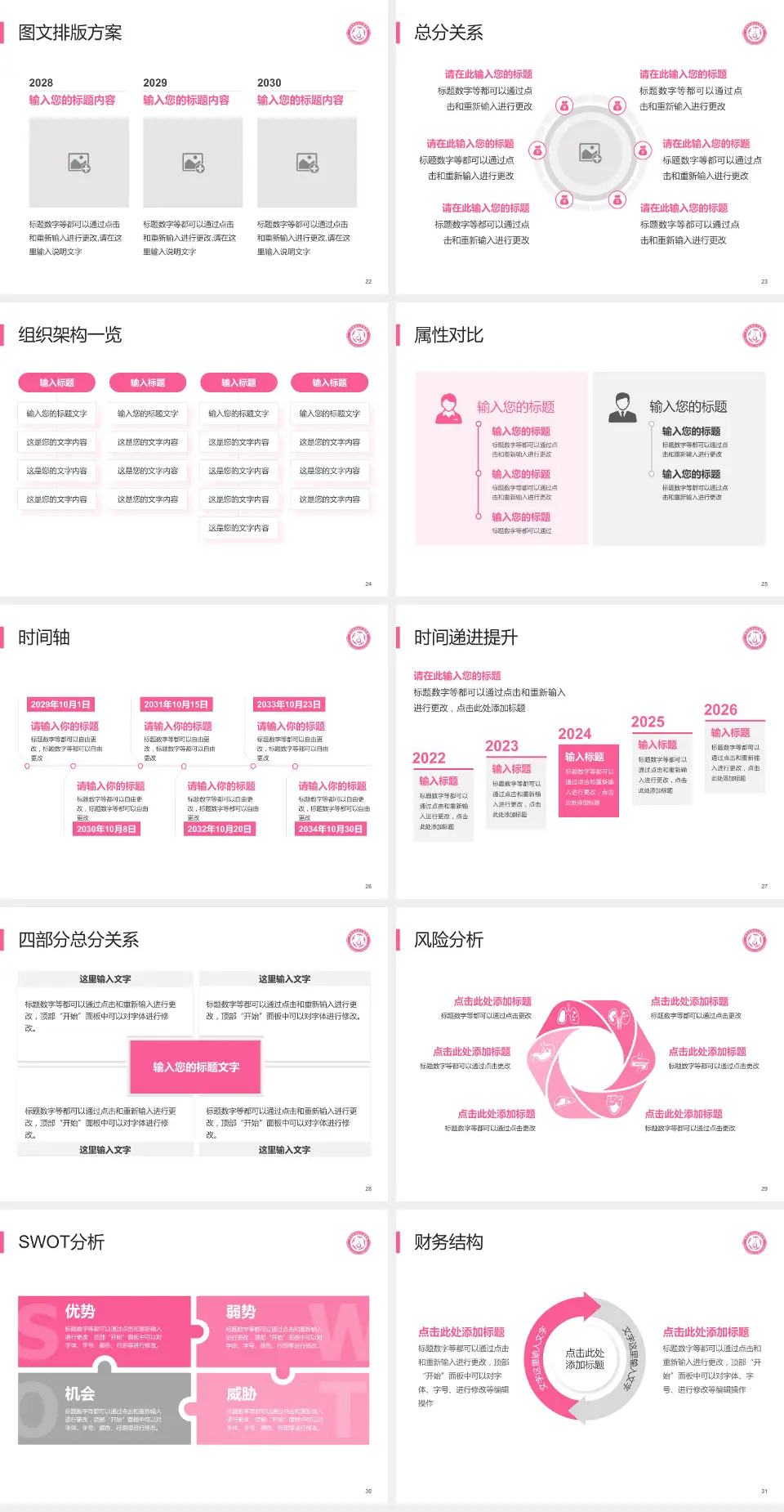 忻州市妇女儿童医院护理专业职业生涯规划PPT模板4:3格式幻灯片预览图4