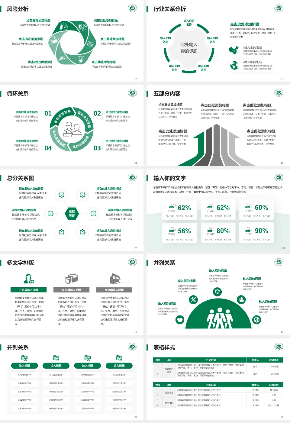晋中市第一人民医院科室介绍与推广PPT模板16:9格式幻灯片预览图4