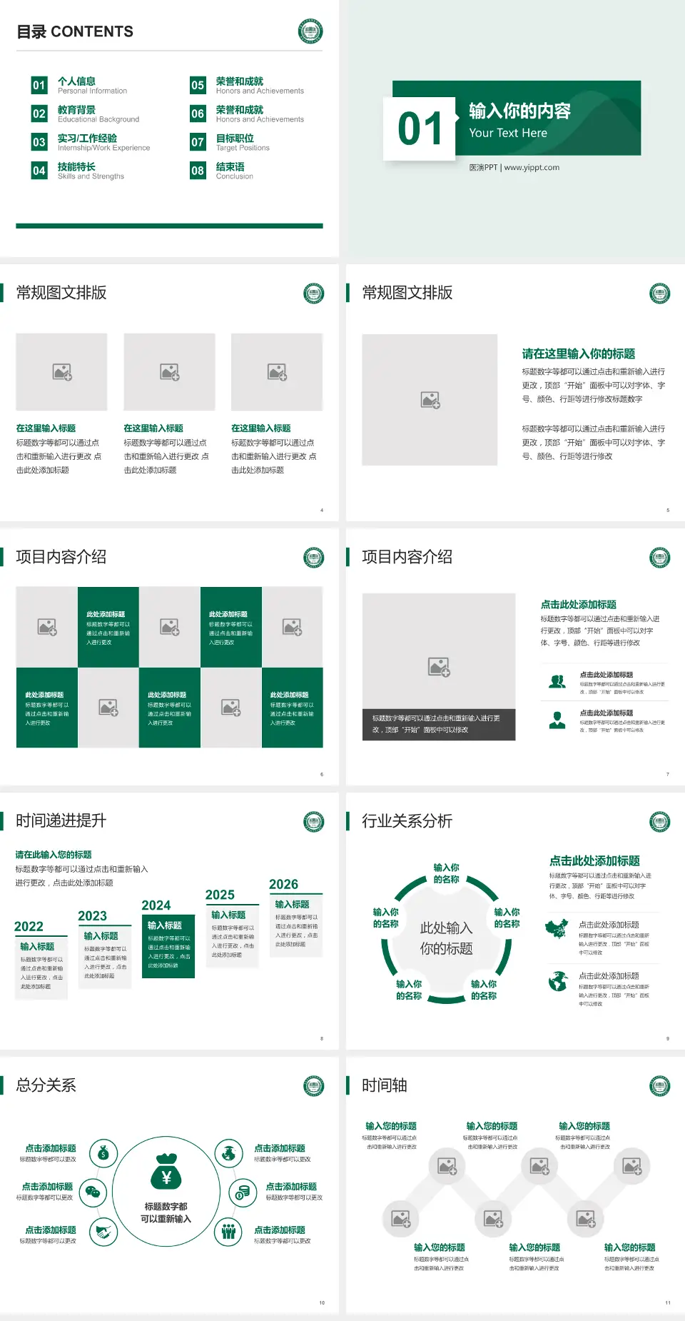 青岛市胶州中心医院财务与预算报告PPT模板4:3格式幻灯片预览图2