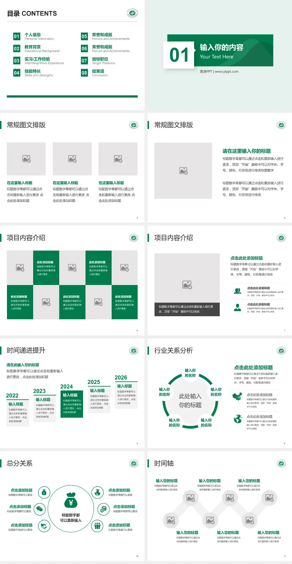 晋中市第一人民医院财务与预算报告PPT模板4:3格式幻灯片预览图2