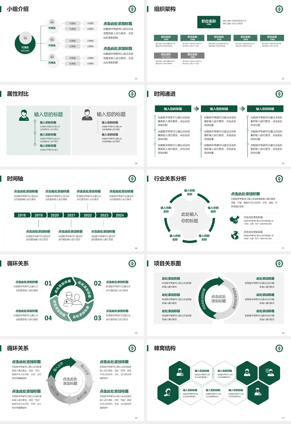 龙口市南山医院品管圈PDCA演示专用PPT模板16:9格式幻灯片预览图4