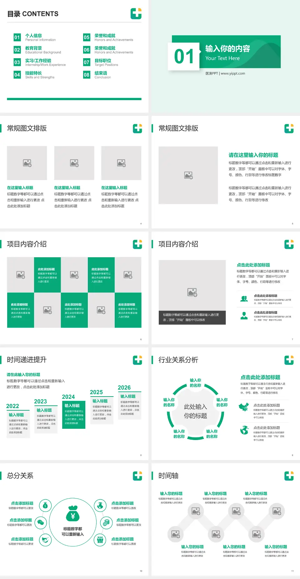 龙口市人民医院财务与预算报告PPT模板4:3格式幻灯片预览图2
