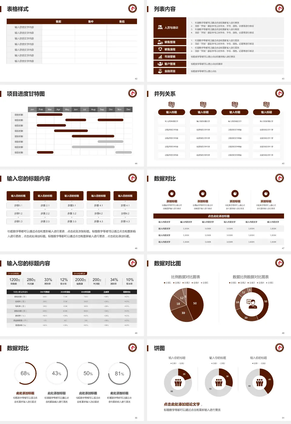 蓬莱市中医医院医疗行业比赛专用PPT模板16:9格式幻灯片预览图6