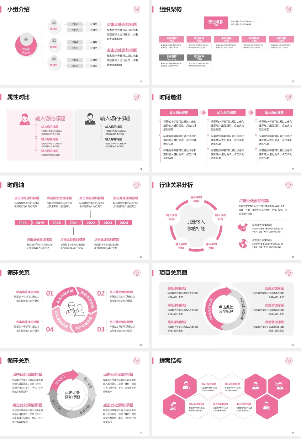 山西省儿童医院品管圈PDCA演示专用PPT模板16:9格式幻灯片预览图4
