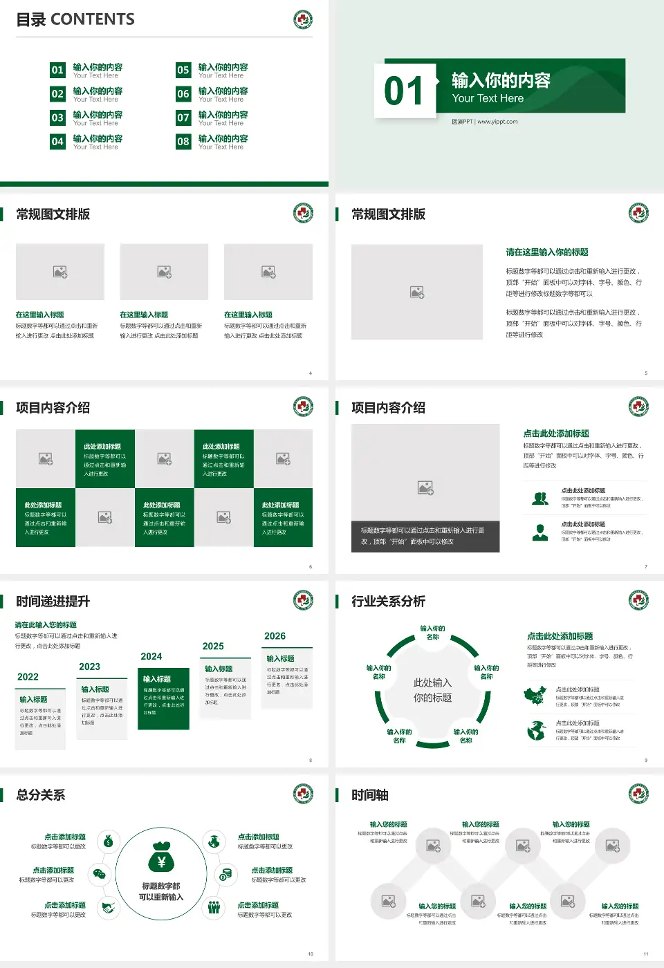 青岛西海岸新区中医医院财务与预算报告PPT模板16:9格式幻灯片预览图2