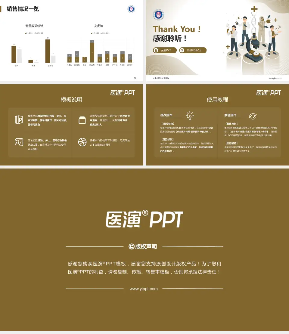 济南市第八人民医院品管圈PDCA演示专用PPT模板16:9格式幻灯片预览图7