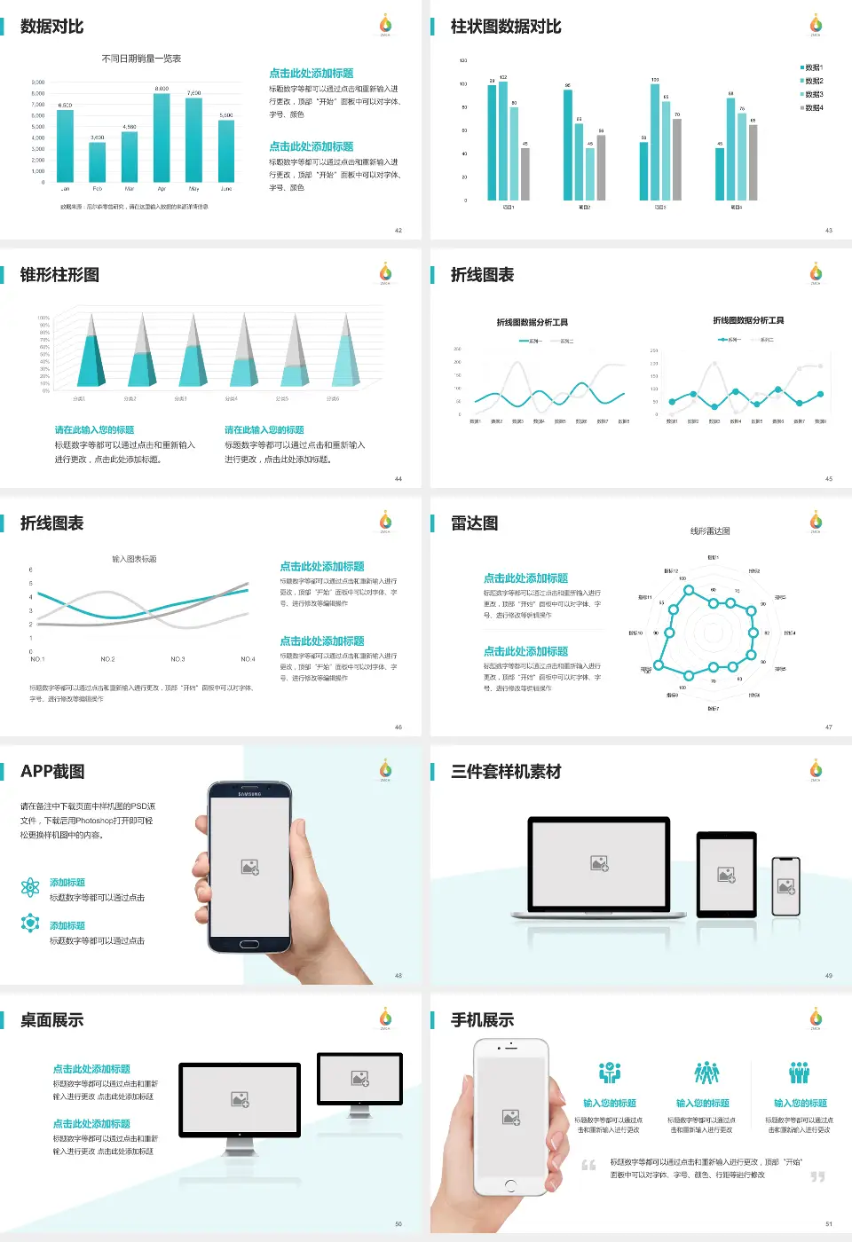 淄博市妇幼保健院医院管理报告PPT模板16:9格式幻灯片预览图6