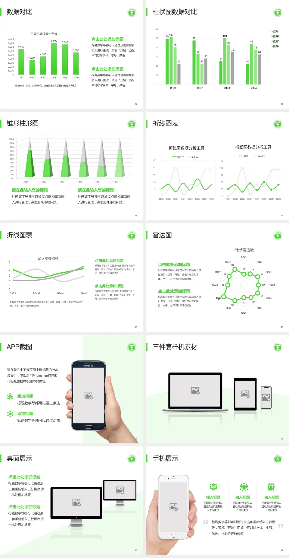 滕州市中心人民医院医院管理报告PPT模板4:3格式幻灯片预览图6