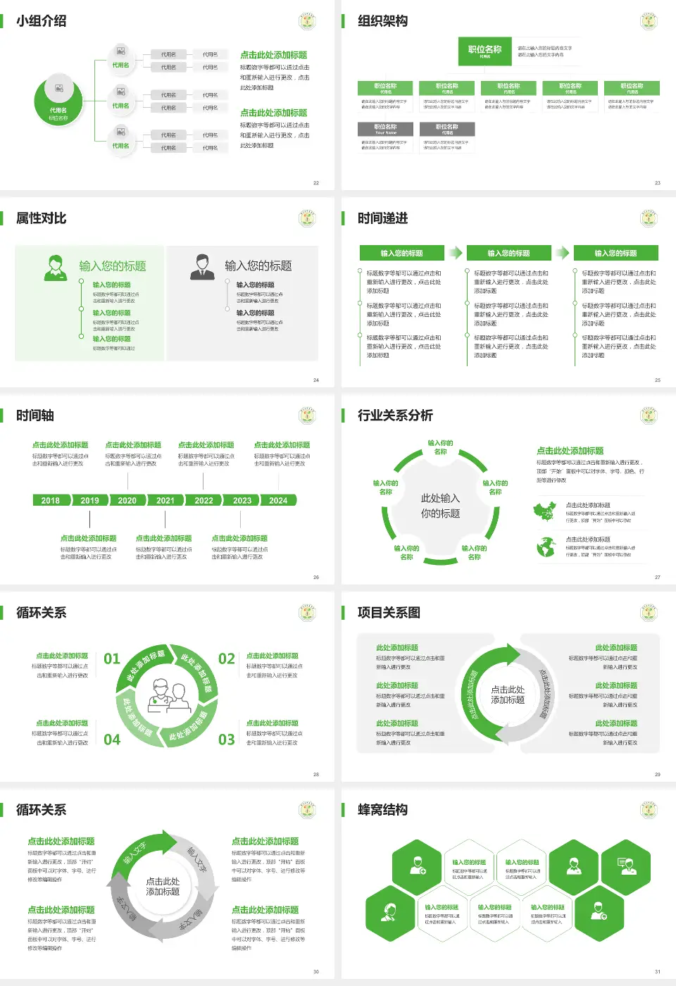 滕州市中医医院品管圈PDCA演示专用PPT模板16:9格式幻灯片预览图4