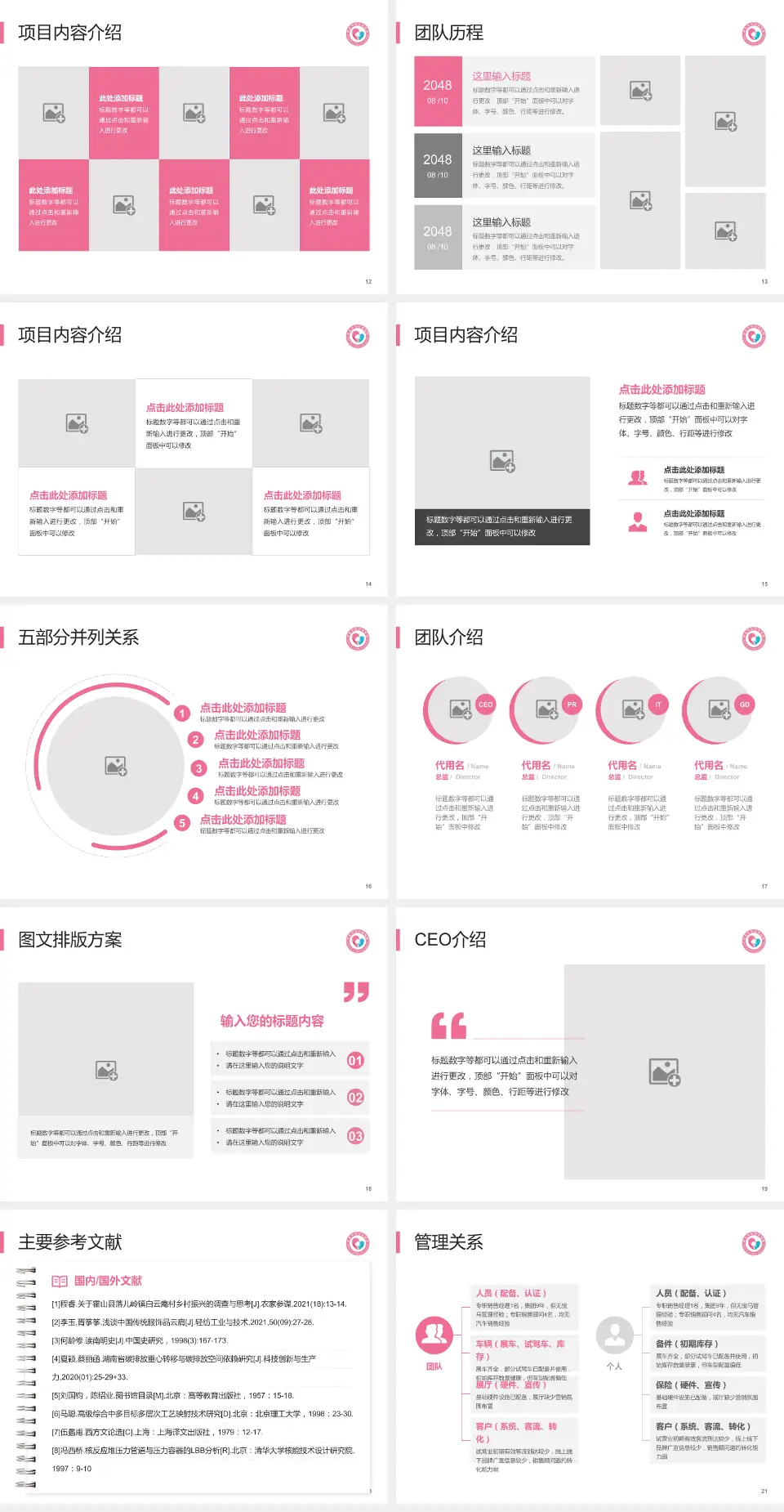 枣庄市妇幼保健院医疗行业比赛专用PPT模板4:3格式幻灯片预览图3